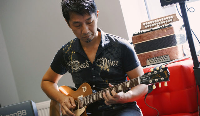 Akira Yamaoka at work