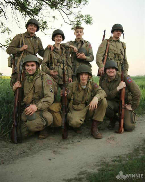 Historical Re-enactment Group “Green Light”, (Photo courtesy Dorota Maik vel ‘Winnie – the photographer’)