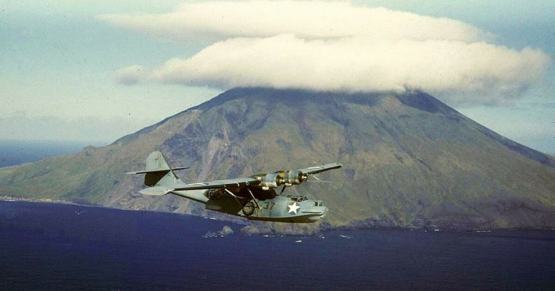 Catalina over Aleutians