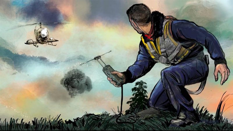 Artist Recreates Late Grandfather's War Rescue - Shot Down Over North ...