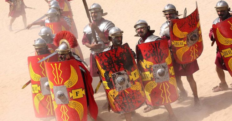 Roman army. By yeowatzup – CC BY 2.0