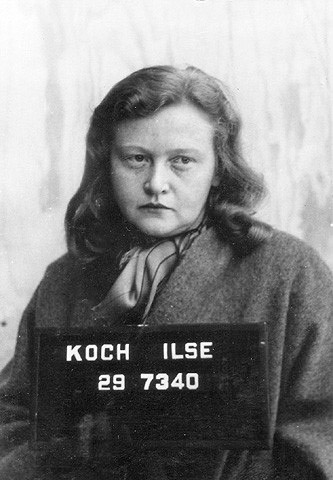 Ilse Koch, wife of Karl Koch – commandant of the concentration camp at Buchenwald.
