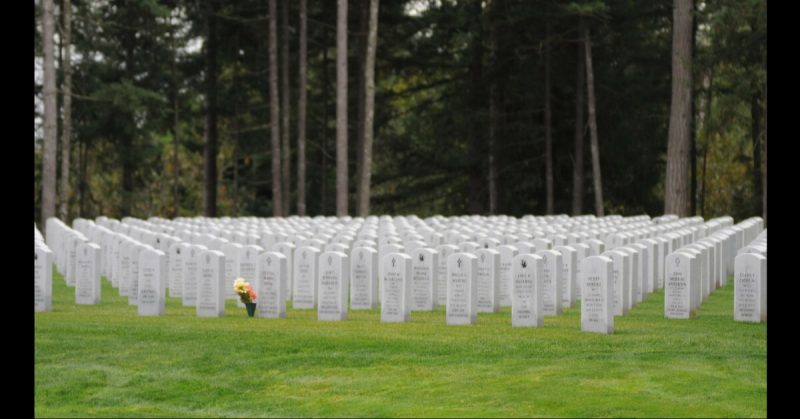 Tahoma National Cemetery, Kent, Washington. Joe Mabel - CC BY-SA 3.0
