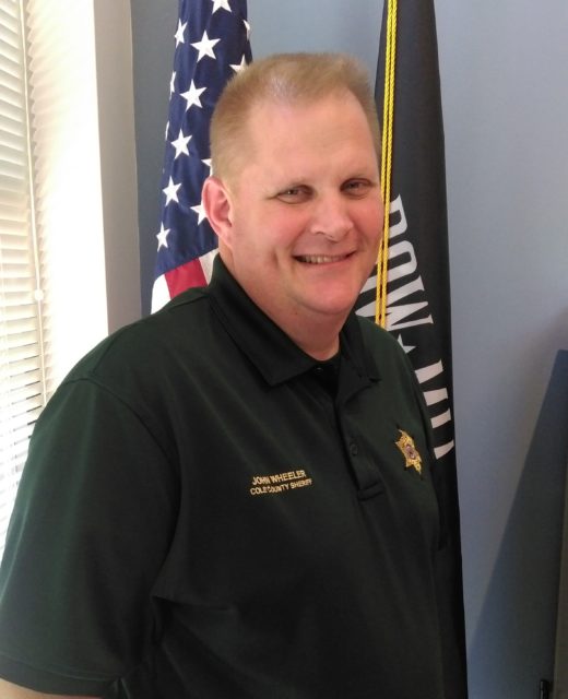 Cole County Sheriff John Wheeler completed more than 31 years of military service in the both the Air Force and National Guard. He continues to embrace many lessons from his military service in his role as sheriff. Courtesy of Jeremy P. Amick.