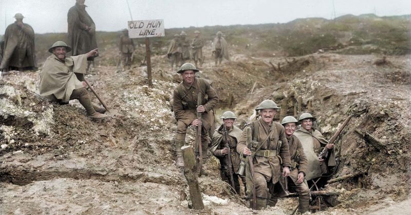 BREATH-TAKING photos depicting the agony and ecstasy of the end of First World War have been brought to life in colour for the first time to coincide with the 99th Armistice Day, as Britain remembers those who lost their lives in the conflict. Among the images are jubilant crowds in New York celebrating the allied forces’ victory and joyful soldiers making the long journey home from the front lines. However, additional photographs show coffins of fallen British troops being solemnly carried through the streets of London whilst another reveals nuns peacefully laying wreaths in a field of mass graves. The images were colourised by Cardiff based electrician, Royston Leonard (55), who painstakingly brought them into the 21st century. Royston Leonard / Media Drum World