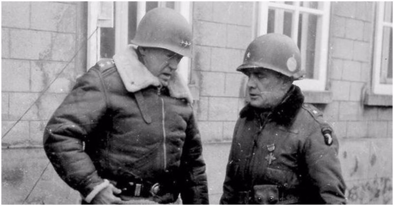 Bastogne 1944 General George S. Patton & General Anthony 