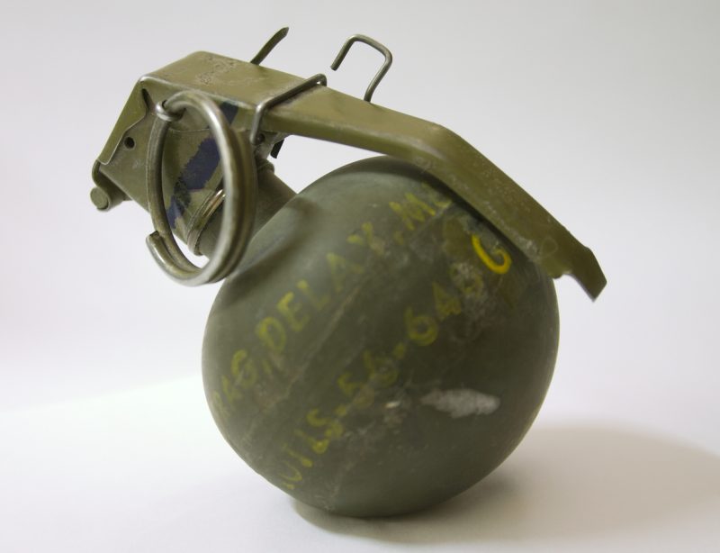 U.S. Issue Fragmentation Grenade.