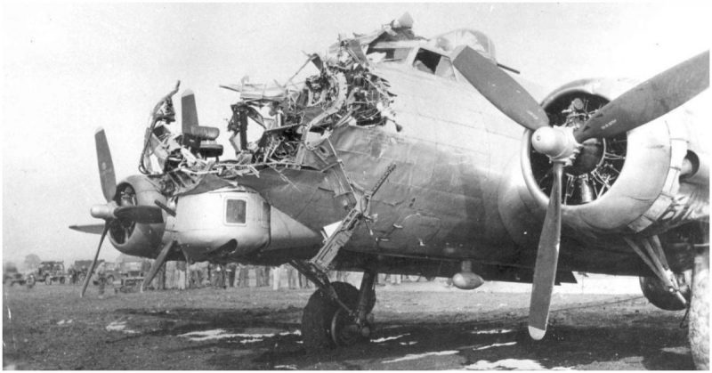 Just over eight hours after the mission began, Old 666 landed in New Guinea.