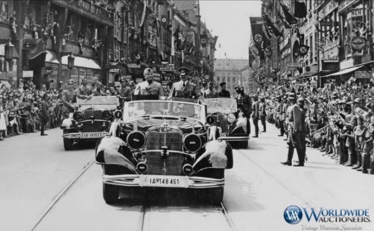 1939 Mercedes-Benz 770K Grosser Offener Tourenwagen. Photo credits: Worldwide Auctioneers