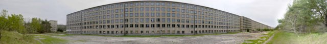 Seaside view of Prora