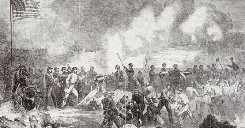 Battle of Lexington, Missouri.