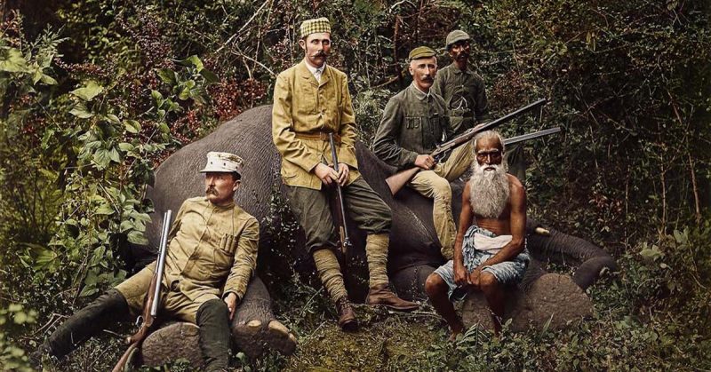 Franz Ferdinand Elephant hunter c1893. Mario Unger / mediadrumworld.com