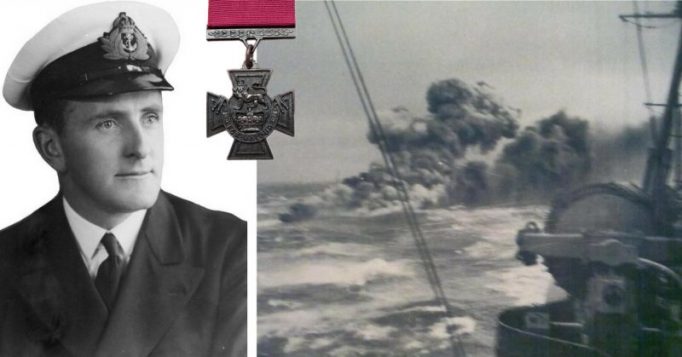 Upon the of an Enemy Commander, Lt. Commander Gerard