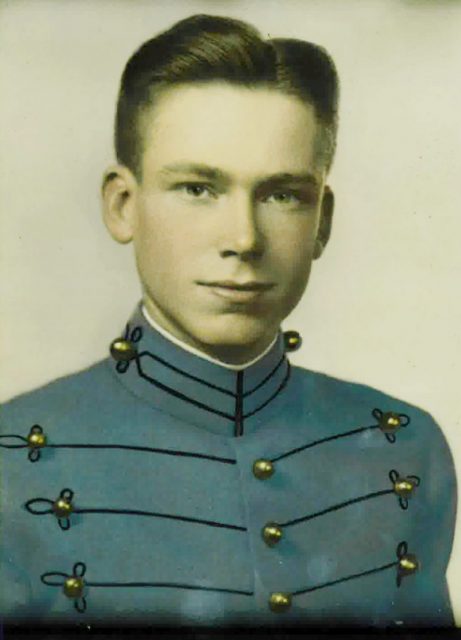 The late Warren E. Hearnes, former governor of Missouri, is pictured in his West Point graduation photo from 1946. He would go on to serve with the Army in Puerto Rico after WWII. Courtesy of Betty Hearnes.
