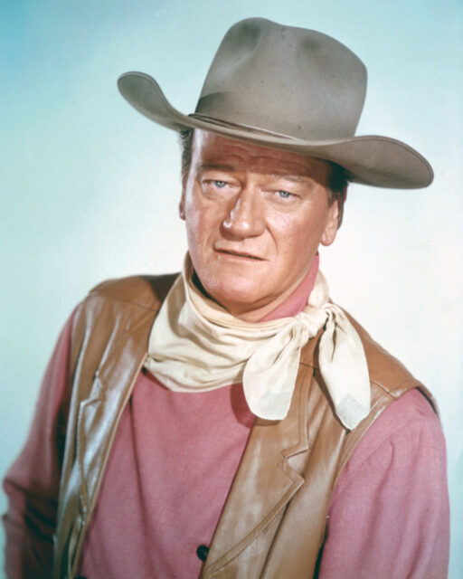 Portrait of John Wayne