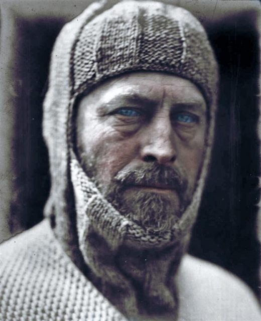 Sir Douglas Mawson, an Australian geologist, Antarctic explorer and academic. My Colorful Past / mediadrumworld.com