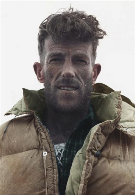 New Zealand explorer and mountaineer Sir Edmund Hilary who went on expeditions to Everest. My Colorful Past / mediadrumworld.com