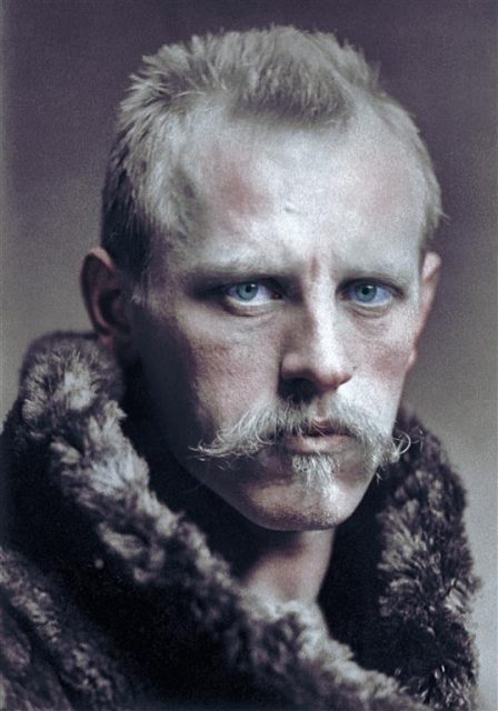 Norwegian Fridtjof Nansen, the explorer of Greenland. My Colorful Past / mediadrumworld.com