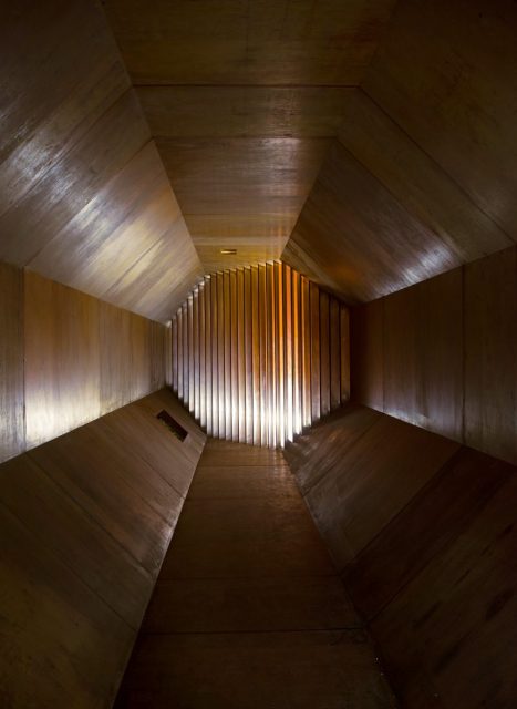 R52 wooden tunnel. ©Matt Emmett