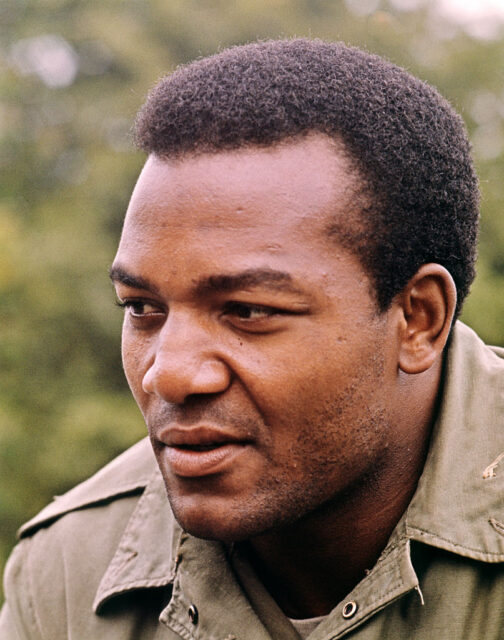 Jim Brown as Robert T. Jefferson in 'The Dirty Dozen'