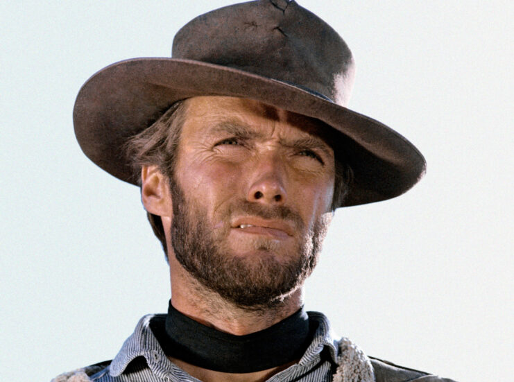 Clint Eastwood as Blondie in 'The Good, the Bad and the Ugly'