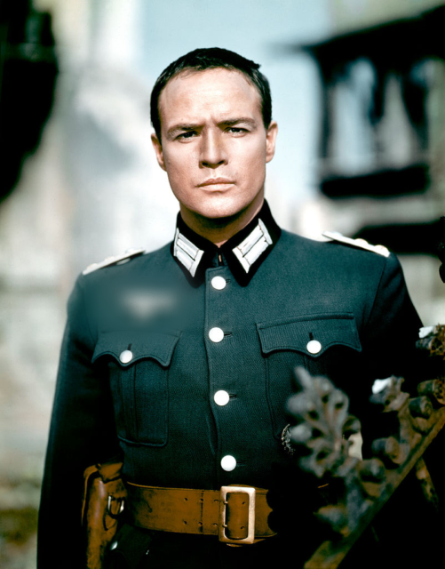 Marlon Brando as Lt. Christian Diestl in 'The Young Lions'