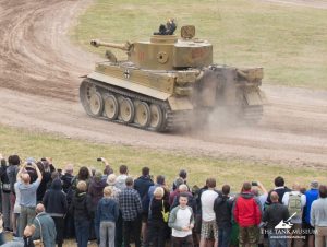 Tiger 131 in The Tank Museum arena.