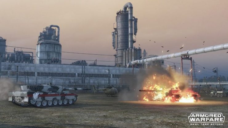 Armored Warfare screenshot.