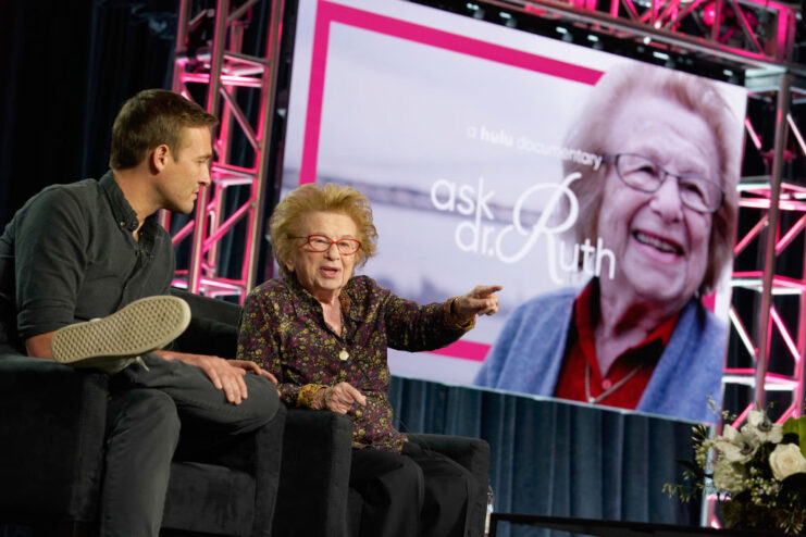 Dr. Ruth Westheimer of ‘Ask Dr. Ruth’ in 2019. Photo by Erik Voake/Getty Images for Hulu.