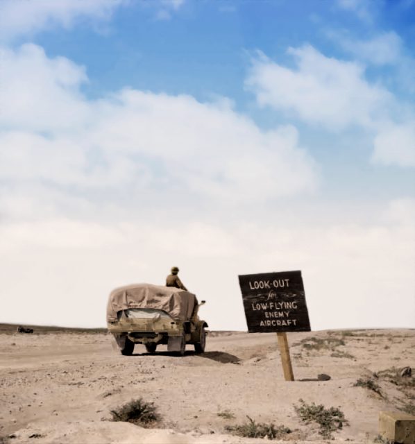 Desert MArch 1942. Paul Reynolds / mediadrumworld.com