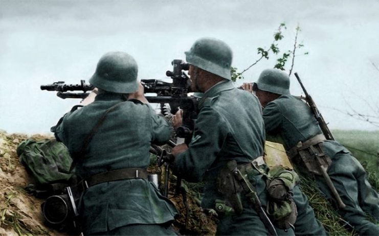 German MG42 MMG Team. Paul Reynolds / mediadrumworld.com