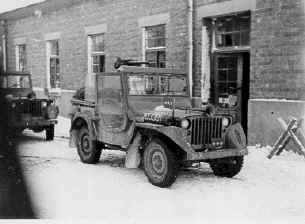 Patton’s Jeep in Bastogne;