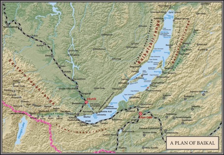 Naushki and Kahta are south of Ulan-Ude (Verkhneudinsk), just off the map