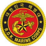 Seal of the Republic of Korea marine corps.