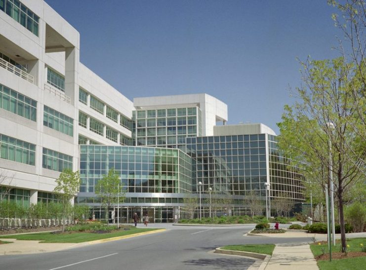 The National Archives building at College Park.