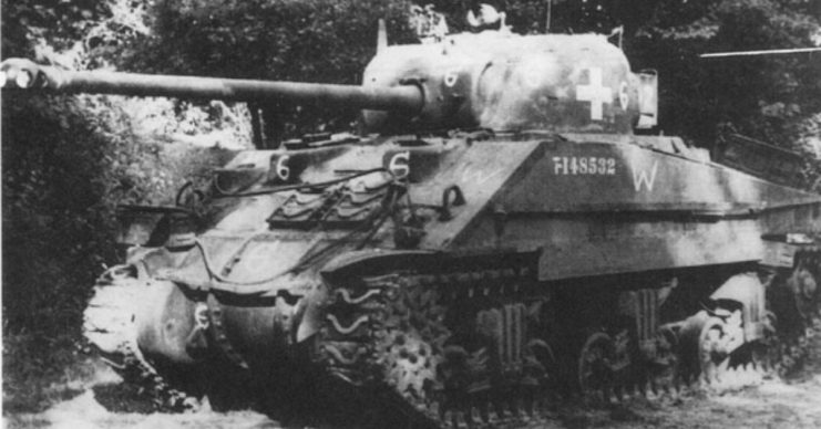 B&W WWII German Photo British Crusader Tank Captured WW2 World War Two Germany 