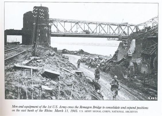 Remagen Bridge after capture
