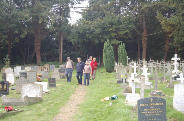 Polish cemetery in Blockley. Photo: Michael Zawadzki / CC-BY-SA 2.0