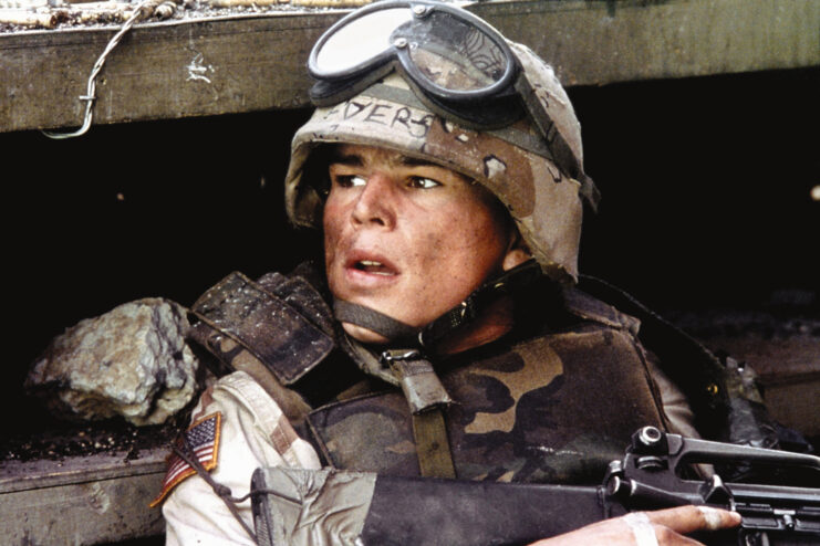 Josh Hartnett as SSgt. Matt Eversmann in 'Black Hawk Down'