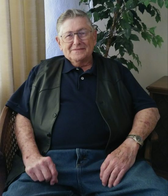 Jefferson City, Missouri resident Gene Steenbergen enlisted in the U.S. Navy in 1951. He spent his entire enlistment aboard the submarine tender USS Sperry. Courtesy of Jeremy P. Amick