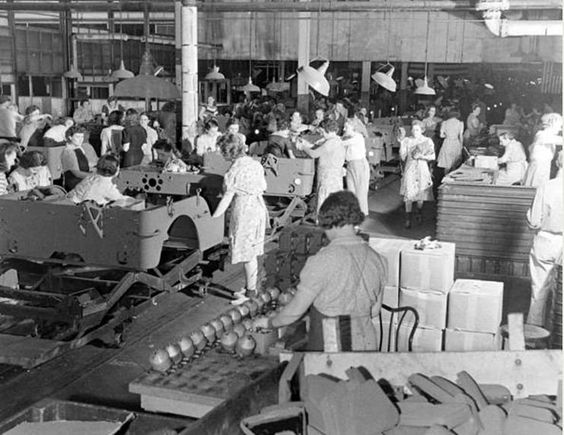 Jeep production line.