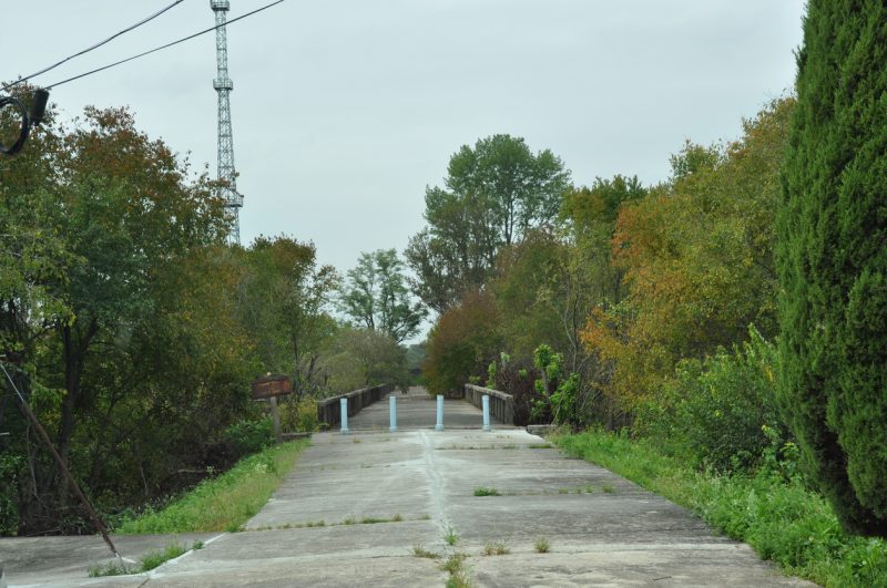 SOUTH KOREA, DMZ - September 26, 2014: Freedom Bridge in the DMZ