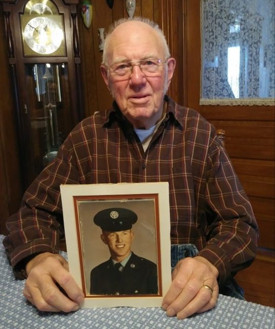 Raymond Lister of Lohman enlisted in the U.S. Air Force in 1956 with the hopes of learning a trade. He went on to become a refrigeration specialist, an experience that benefitted him in his later career. Courtesy of Raymond Lister