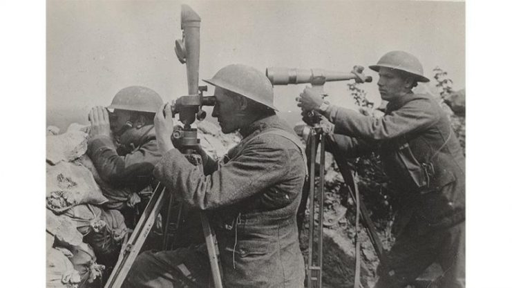 U.S. artillery observation post near Mount des Allieux, Sept. 26, 1918. Photo credits: National WWI Museum and Memorial