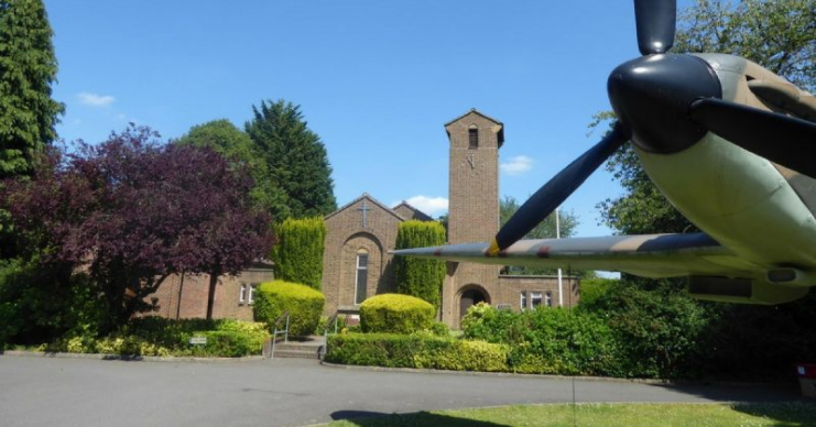 St George’s Chapel of Remembrance, Biggin Hill. Photo: Marathon / CC-BY-SA 2.0