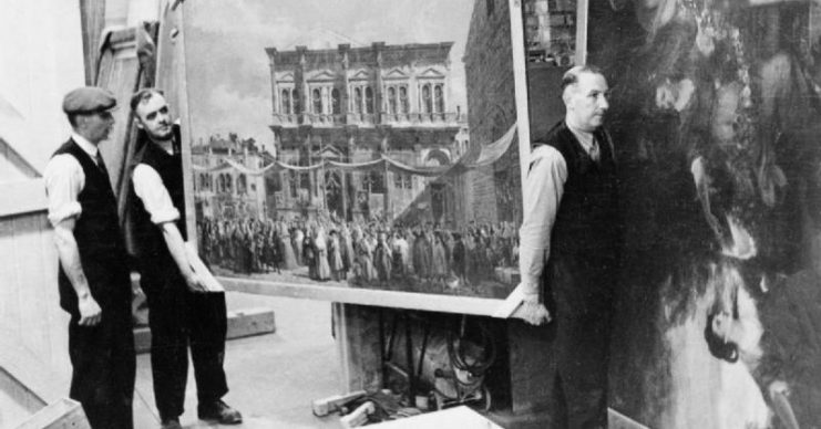 The Evacuation of Paintings From London during the Second World War