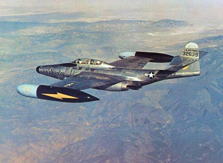 A USAF Northrop F-89D Scorpion