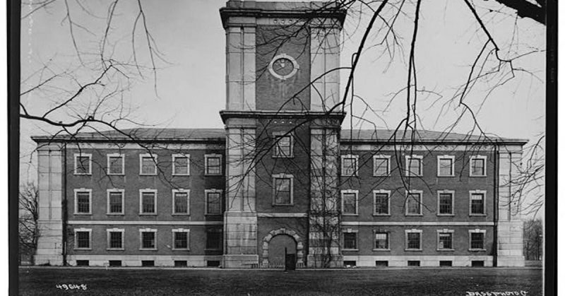 Arsenal High School in Indiana. From collection of National Park Service
