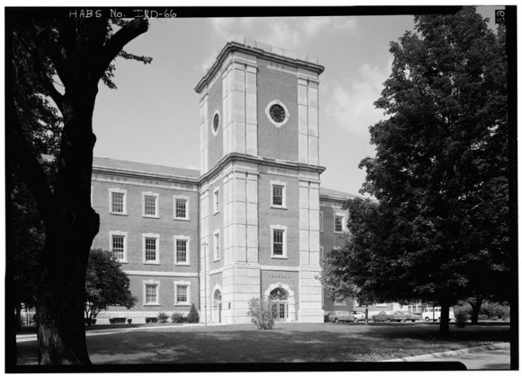 Arsenal High School in Indiana. From collection of National Park Service