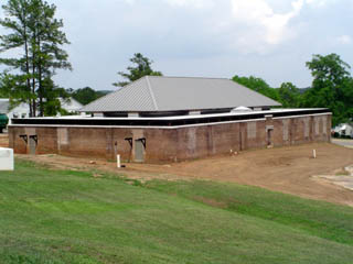 Powder magazine at Chattahoochee Arsenal while being converted to museum and conference space from State of Florida